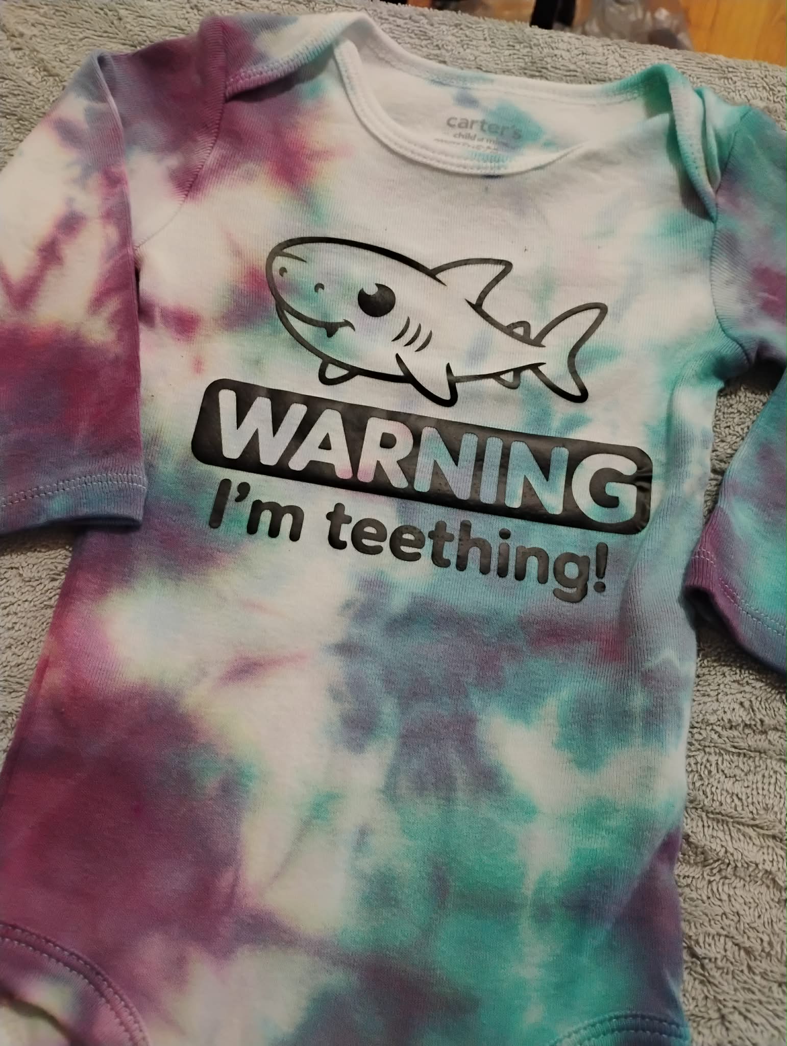 Tye-dye Infant Onsie