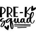 PRE-K Teacher Squad T-Shirts